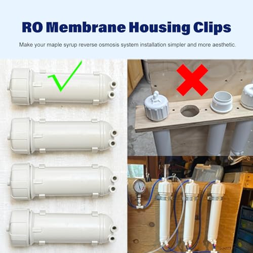 600 GPD RO Membrane with Reverse Osmosis Membrane Housing Set