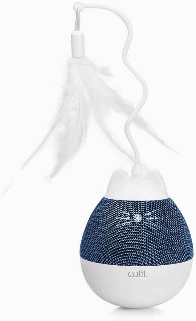 Catit PIXI Spinner Refresh Kit for Treat Dispensing Cat Toy, Silver