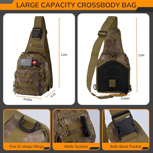 Survival Kit 250pcs Survival Tools Tactical Gear and Trauma Bag (50 Count)