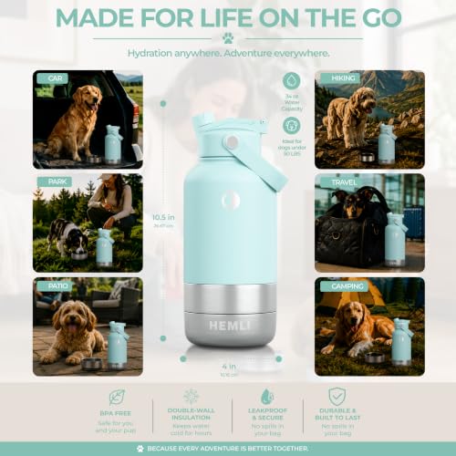 32 oz. Dog Water Bottle