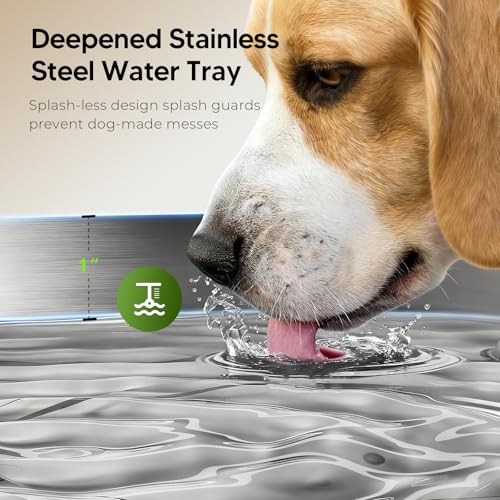 Dog Water Fountain for Large Dogs (236 Ounce)