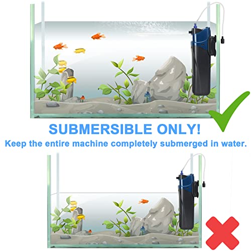 Aquarium Filter with 5W U