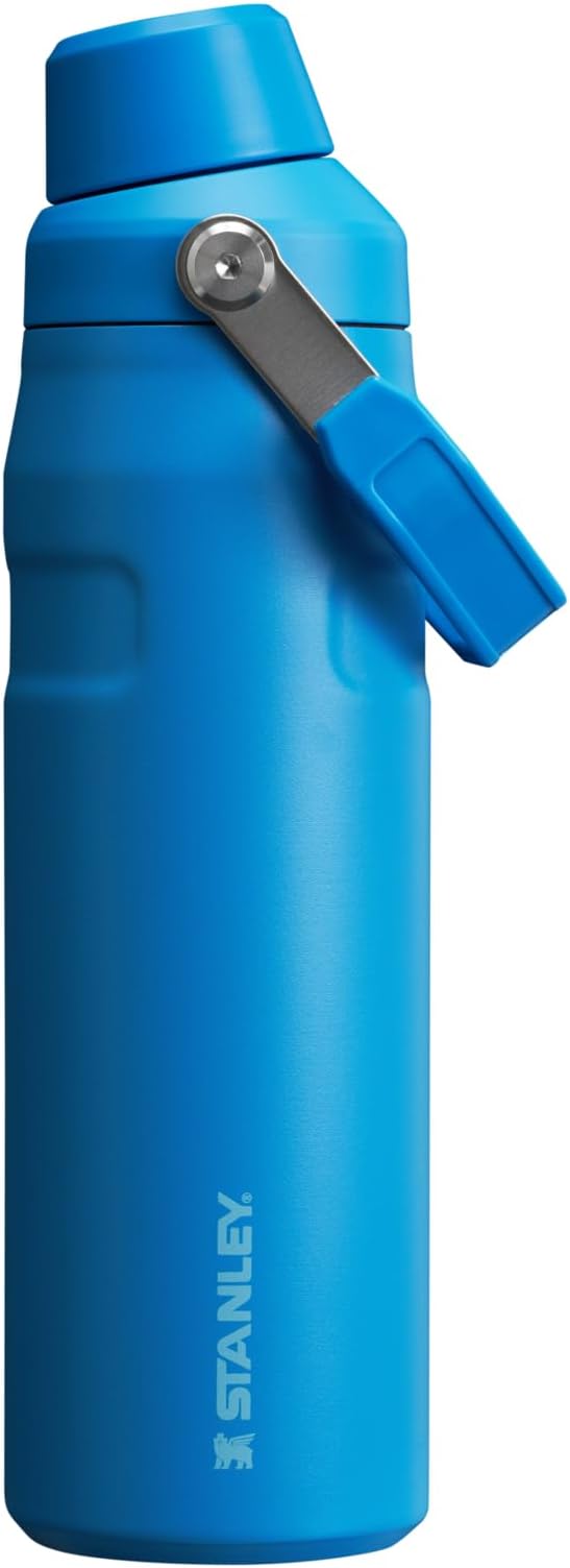 Stanley IceFlow Fast Flow Water Bottle | Angled Spout Lid | Lightweight & Leakproof for Travel & Sports | Insulated Stainless Steel | BPA-Free