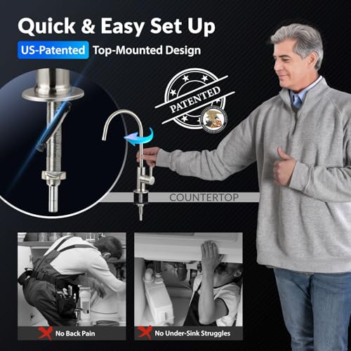 RO5004F Reverse Osmosis Water Filter with UV