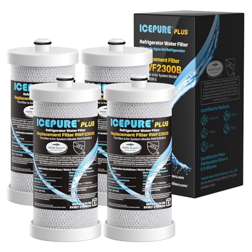 WF1CB Refrigerator Water Filter Replacement for Frigidaire PureSource WF1CB (4 Count)