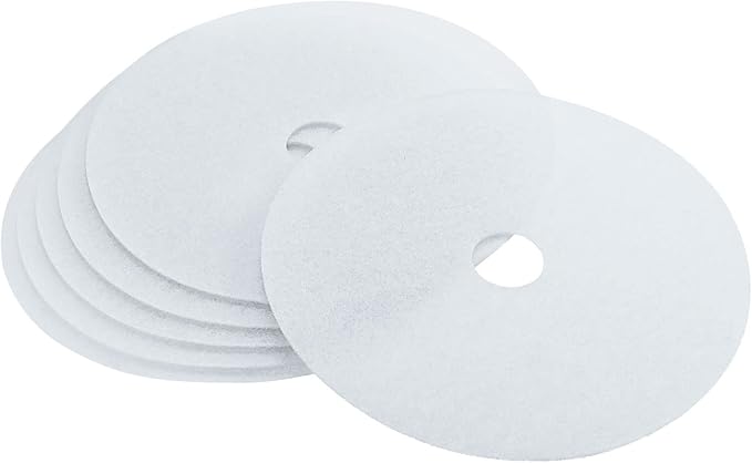 MECCANIXITY Universal Cloth Dryer Exhaust Filter, Cotton 227x33mm White for Clothes Dryer Filter Replacement Pack of 6