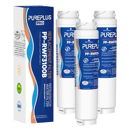 9000194412 NSF 53&42 Certified Refrigerator Water Filter Replacement for Bosch Ultra Clarity BORPLFTR10 (3 Count)