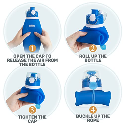 Collapsible Silicone Water Bottles