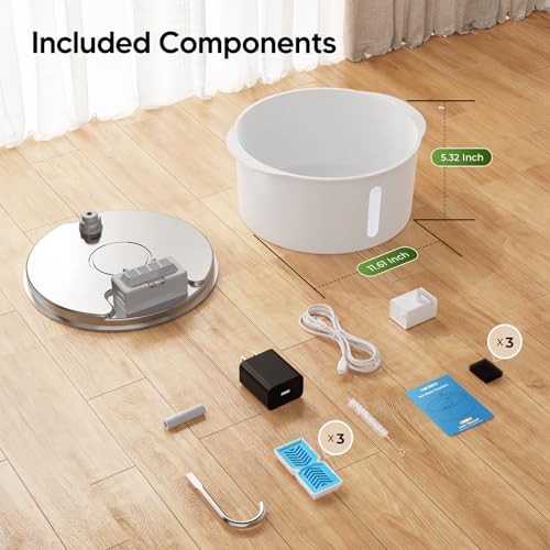 Dog Water Fountain for Large Dogs (236 Ounce)