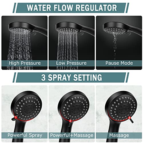 Filtered Shower Head with Handheld
