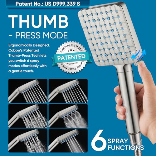 Filtered Shower Head with Handheld