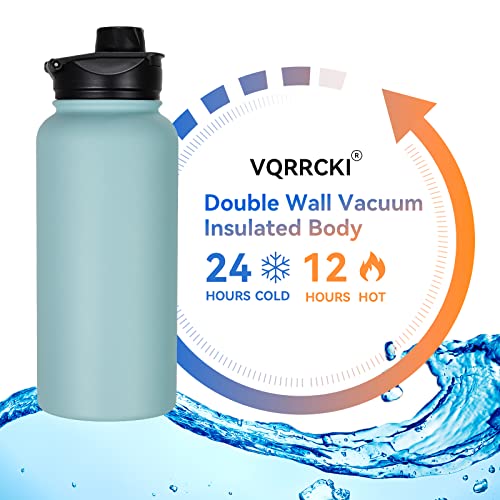 32 oz Insulated Water Bottle Bulk 8 Pack (8 Count)