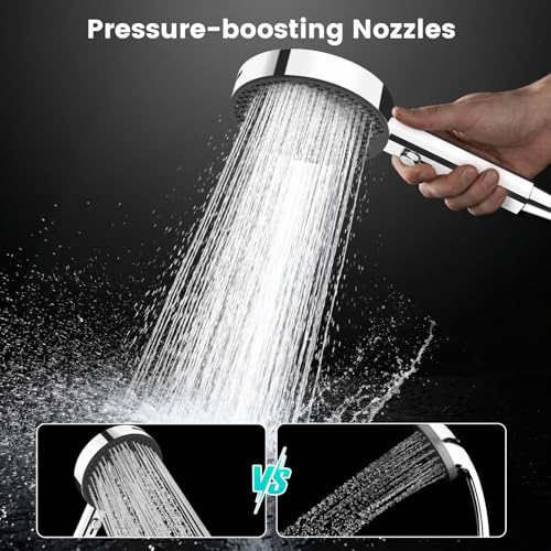 Filtered Shower Head with Handheld