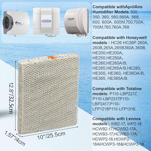 35 Water Panel Humidifier Filter Replacement for AprilAire 2 Pack