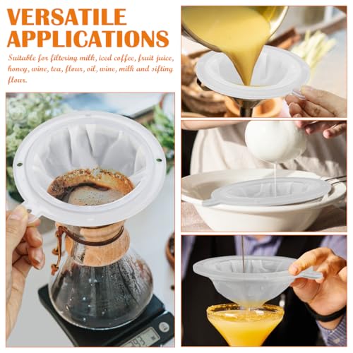 3 Pcs 400 Mesh Food Filter Strainer Set (3 Count)