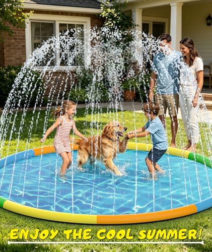 Splash Pad for Kids and Dogs