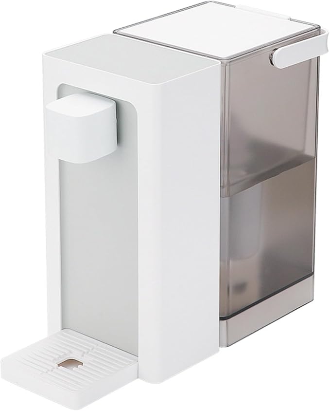 Instant Hot Water Dispenser with Filter,Household Desktop Water Purifier with Night Vision Light，5 Temperatures,Large Capacity, Zero Installation，1 Filter Included