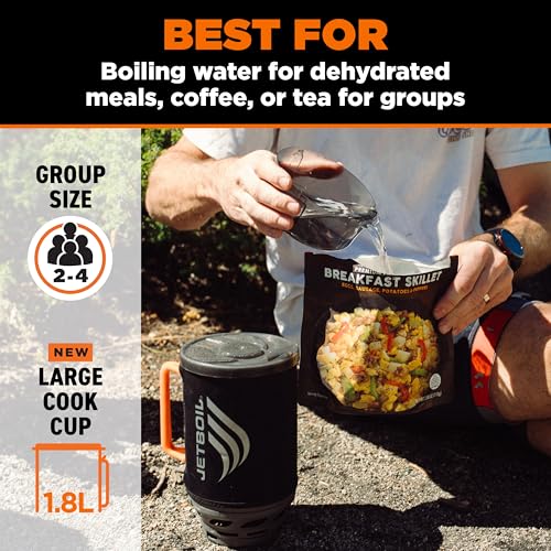 Flash 1.8L Portable Fast Boil Stove for Camping and Backpacking with 1