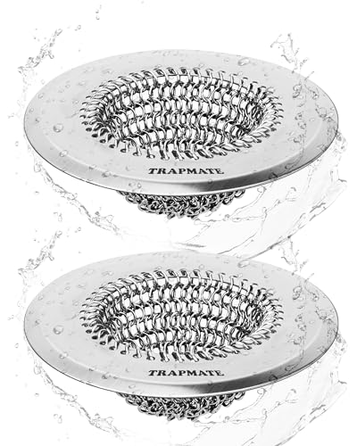2 Pcs Kitchen Sink Drain Strainer (2 Count)