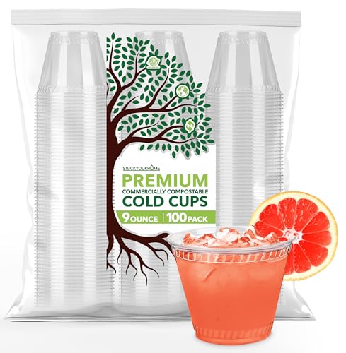 9 oz Clear Cold Cups (100 Count)