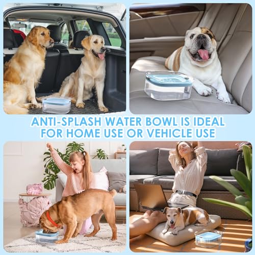 3L Dog Water Bowl No Spill