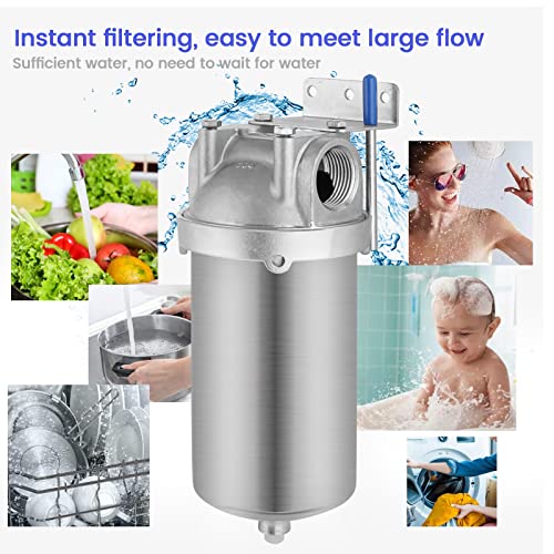 NSF ANSI 42 Stainless Steel Whole House Water Filter Housing
