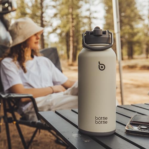32oz Insulated Water Bottle with Pill Box