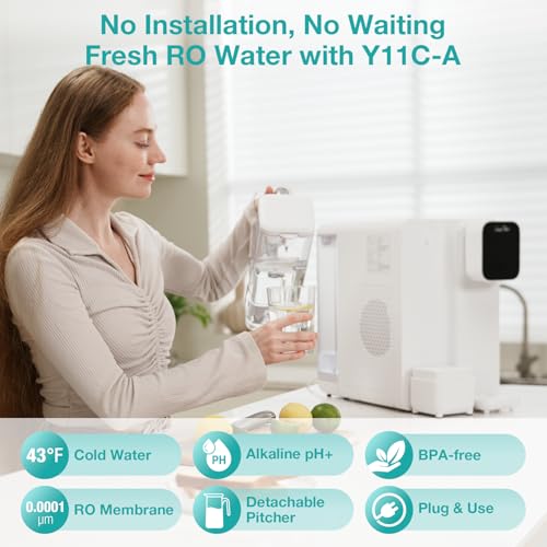 Y11C A Cold Reverse Osmosis Water Filter Countertop