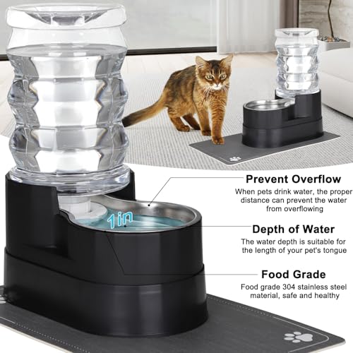 7L Elevated Dog Water Dispenser