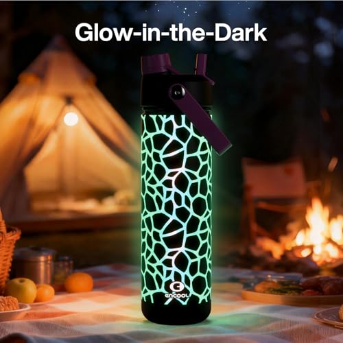 Insulated Water Bottle with Straw Stainless Steel Water Bottle