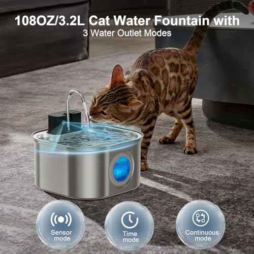 Cat Water Fountain Wireless