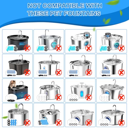 Cat Water Fountain Filters (32 Count)