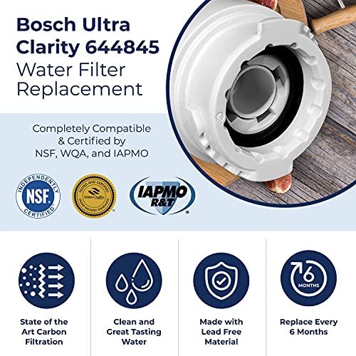 9000 077104 UltraClarity REPLFLTR10 Water Filter Replacement for Bosch Ultra Clarity 9000194412 (3 Count)