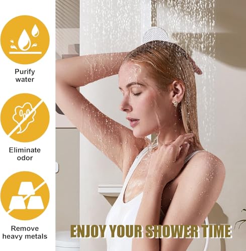 Replacement Cartridges Compatible with Jolie Shower Head Filter (4 Count)