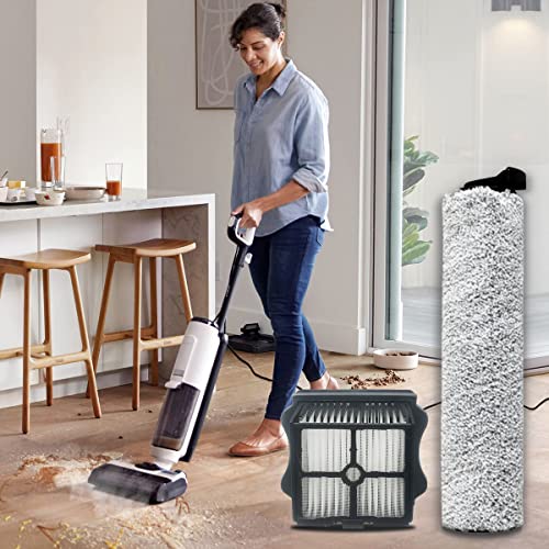 Brush Roller for Tineco Floor ONE S5 Steam Vacuum Cleaner Replacement HEPA Filter Vacuum All