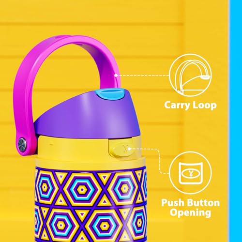24 oz Insulated Water Bottle for Women