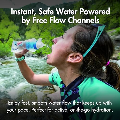 BeFree Collapsible Water Filter Bottle 0.6L