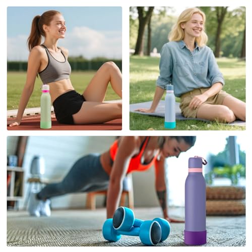 2PCS Silicone Boot for Owala Water Bottle FreeSip Sway 30oz&40oz (2 Count)