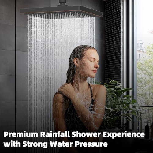 cUPC Certified Thick Metal 8'' Rain Shower Head