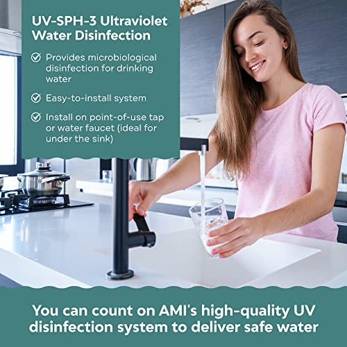 Solapur Ultraviolet Water Purifier UV Sterilizer Filter for Point of Use Drinking Water Purification