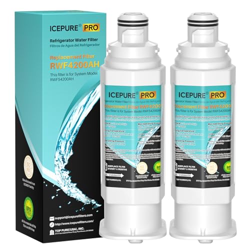 PRO DA97 17376B Refrigerator Water Filter Replacement for Samsung HAF (2 Count)