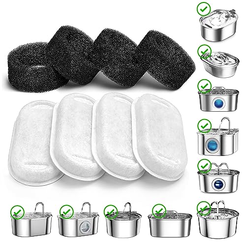 Stainless Steel Cat Water Fountain Filters