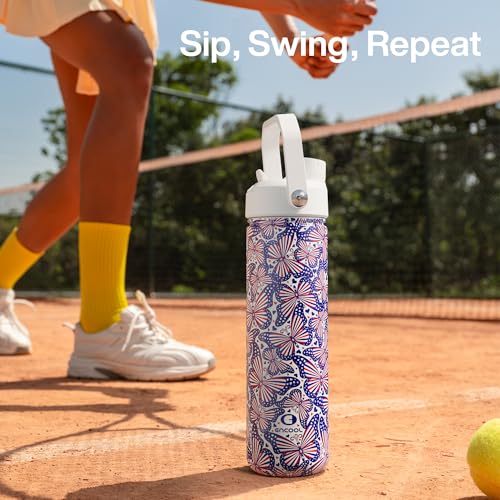 Insulated Water Bottle with Straw Stainless Steel Water Bottle