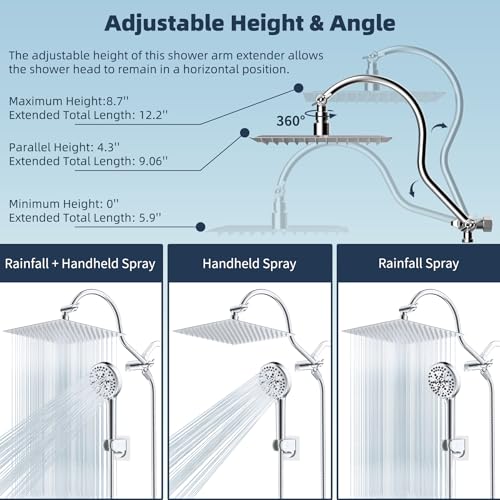 12'' All Metal CUPC Certified Shower Head