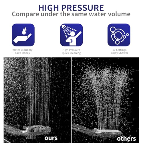 Filtered Shower Head with Handheld