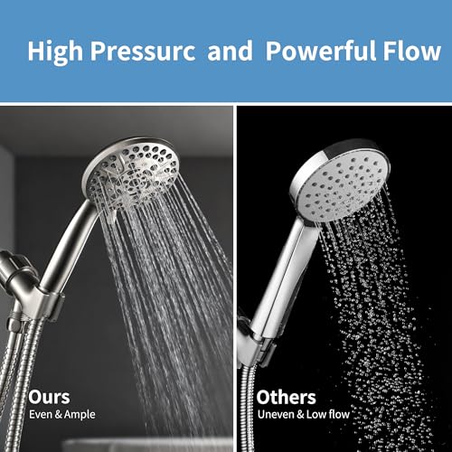 10 Spray Shower Head with Handheld