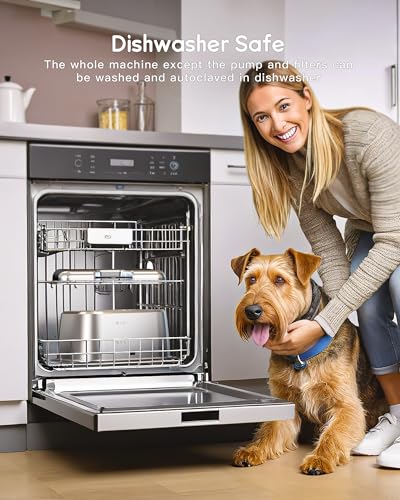 Large Dog Water Fountain Dispenser
