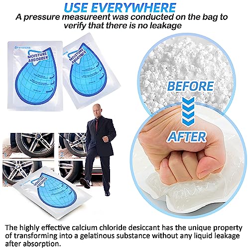 100 Gram 20 Packs Moisture Absorbers (20 Count)