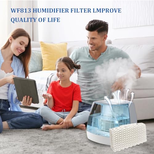 4 Pack WF813 Humidifier Filter Compatible with Equate Eqwf813 Eq (4 Count)