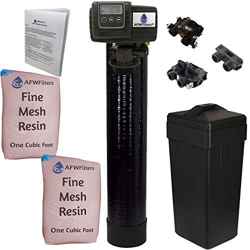 AFW Filters IRON Pro 2 Combination water softener iron filter Fleck 5600SXT digital metered valve for whole house